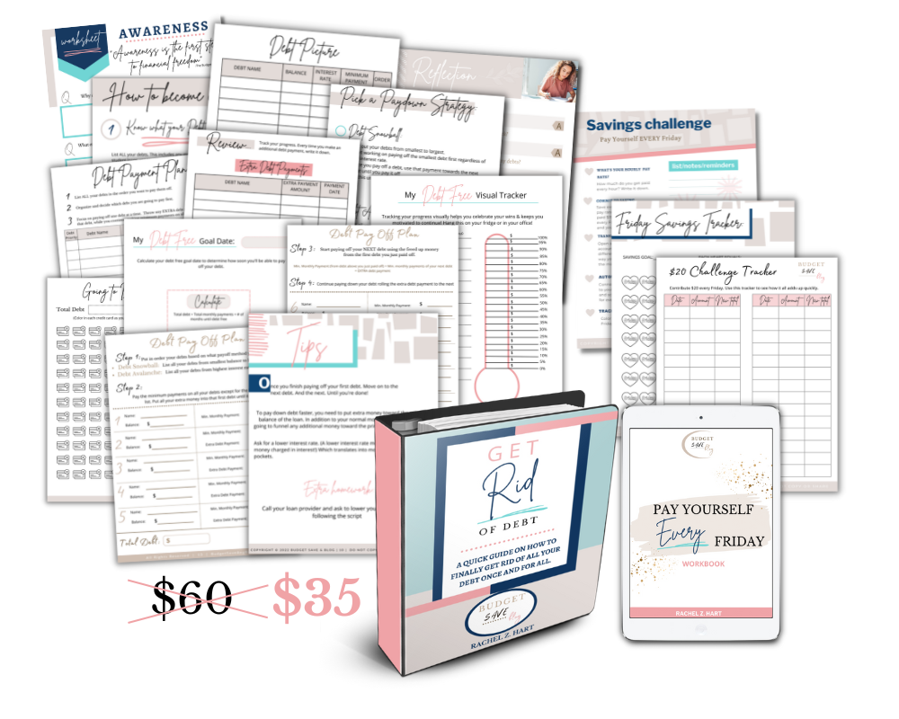 Get Rid of Debt Workbook